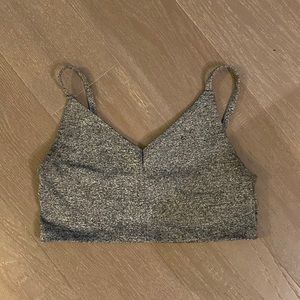Bralette grey stretchy soft comfy